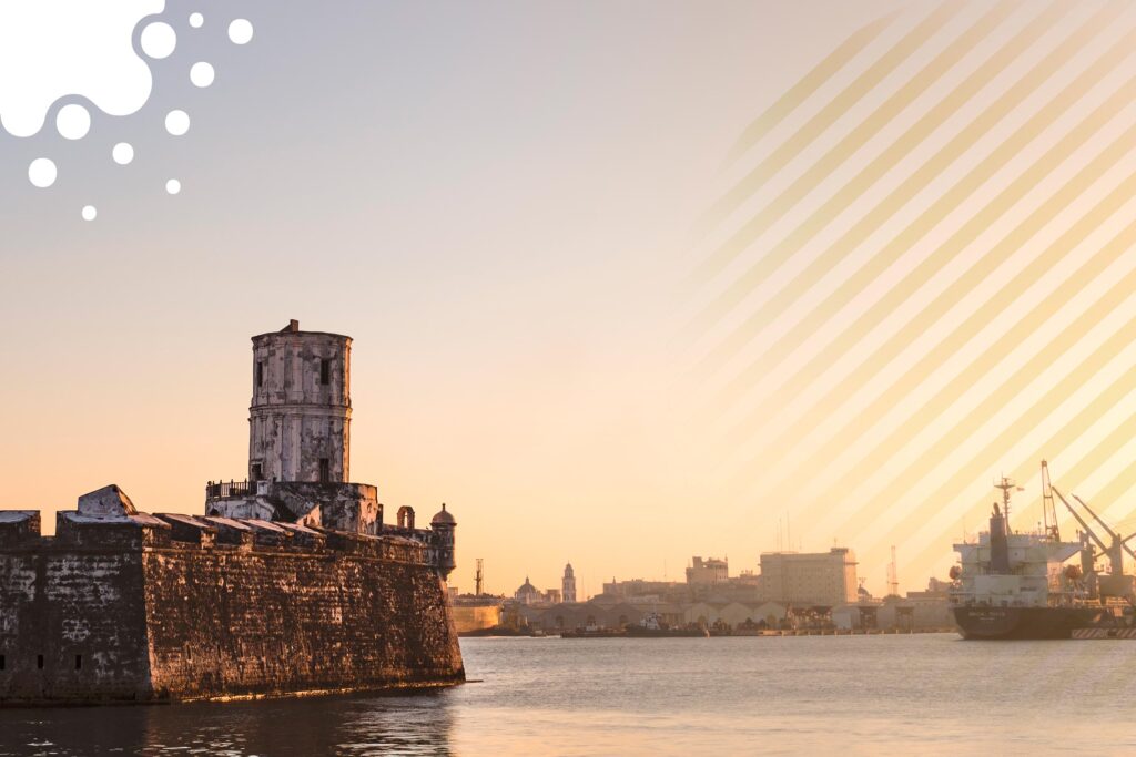 Vista del malecon de Veracruz